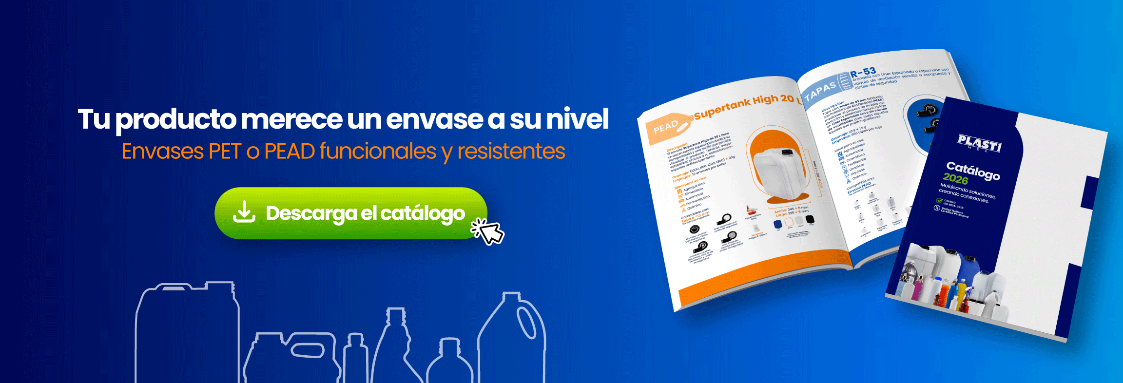Innovadores diseños para todas las industrias, explora nuestro catálogo