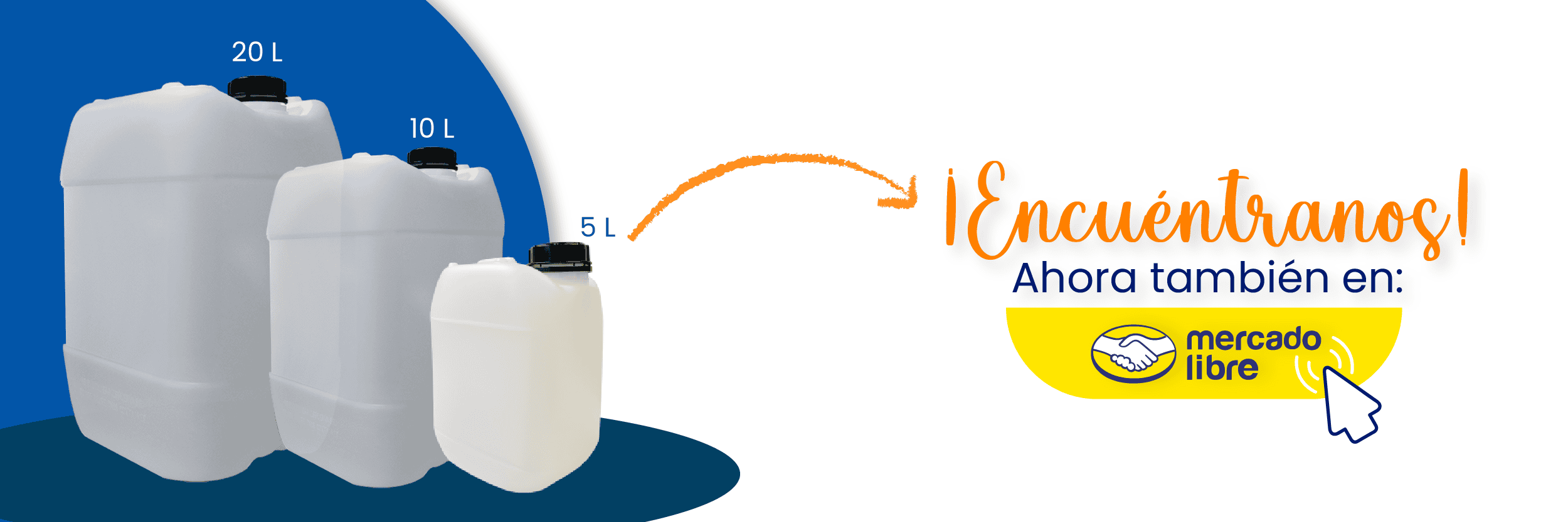 Encuentra nuestros productos en Mercado Libre